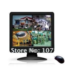  8 channel h.264 15 indash lcd monitor