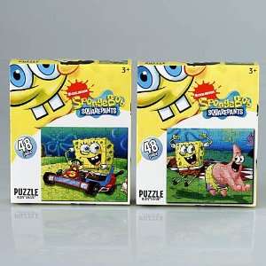    Nickelodeon Spongebob Squarepants 48 Piece Puzzle Set Toys & Games