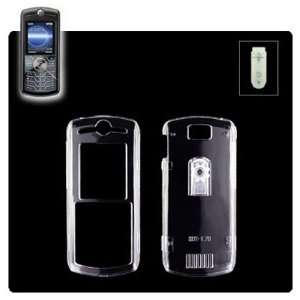 Crystal Clear Transparent Snap on Hard Protector Skin Cover Cell Phone 