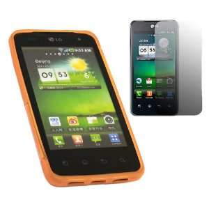 ) ORANGE TWIN PACK WAVE Super Hydro Gel Protective Armour/Case/Skin 
