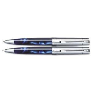  300 Ballpoint Pen Pencil Set   Chrome Trim(sold 