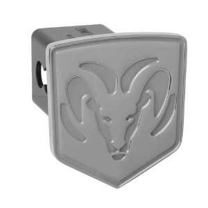  Dodge Ram Hitch Cover, Silver Embossed Automotive
