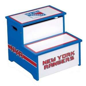  New York Rangers Kids Step Stool & Storage