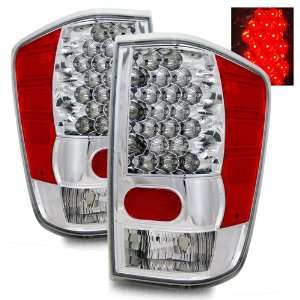  04 09 Nissan Titan Chrome LED Tail Lights Automotive