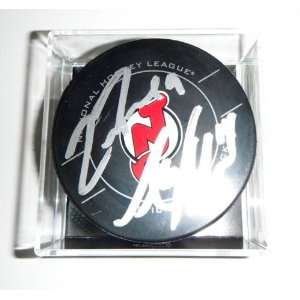  Zach Parise & Adam Henrique New Jersey Devils Autographed 