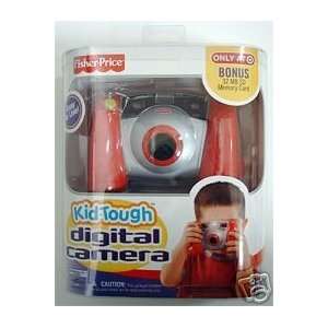  Fisher Price KID Tough Digital Camera RED w/ Bonus 32mb Sd 