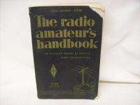 the RADIO AMATEURS HANDBOOK 1956  
