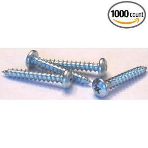 12 X 2 Self Tapping Screws Phillips / Pan Head / Type A / 18 8 
