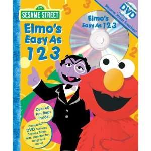Sesame Street Elmos Easy as 123 Book and DVD (Sesame Street (Reader 