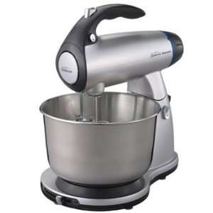  Sunbeam 12 Speed Stand Mixer, Silver and Black