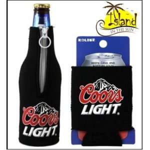 Coors Light Beer Can & Bottle Koozie Cooler  Sports 