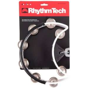  Rhythm Tech DST 20 Drum Set Tambourine White Nickel 