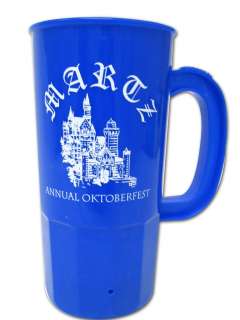 product 22 oz plastic steins with a one color imprint of your choice 