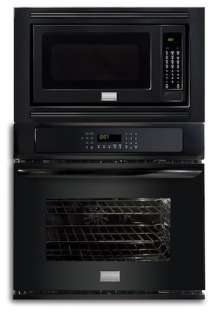   Gallery 27 27 Inch Black Convection Wall Oven Microwave Combo  
