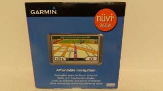 Garmin nüvi 260W 4.3 Inch Widescreen Portable GPS Navigator 