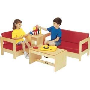  THRIFTYKYDZ RED LIVING ROOM SET   4 Piece ASSEMBLY REQUIRED 4 Per Box