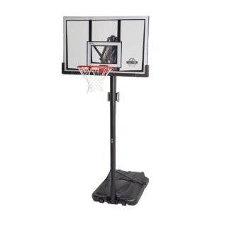  Spalding The Beast Portable Basketball Hoop   60 Glass 