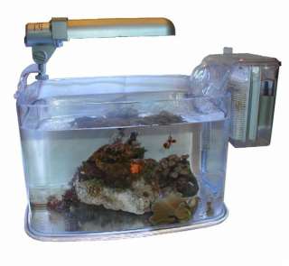TOM Deco NANO Aquarium / Fish Tank   2 Gallon  