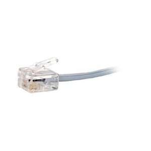 Conductor Line Cord   Silver Suitable For Telephone And Voip Telephone 