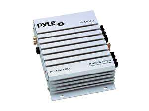      Pyle PLMRA120 2 Channel 240 Watt Waterproof Marine Amplifier