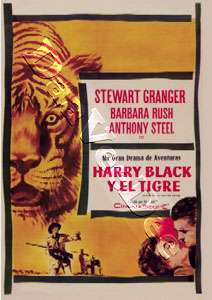 Harry Black and the Tiger NEW PAL Classic DVD Granger  