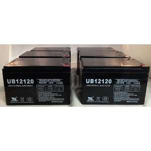  Acid Batteries (12V; 12 Ah; .187 Tab Terminals; Ub12120) (Batteries 