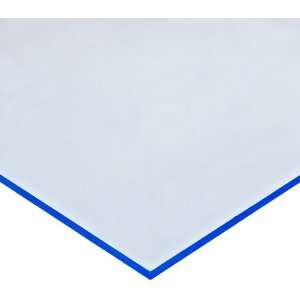 Cast Acrylic Fluorescent Sheet, Blue, 0.118 Thick, 36 Width, 48 