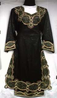 Women African Clothing Dress Skirt Suit Black Gold Red NotCom M L XL 