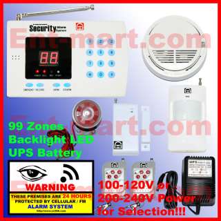   Wireless Home Security UPS Power Alarm System Tracking Post P4  