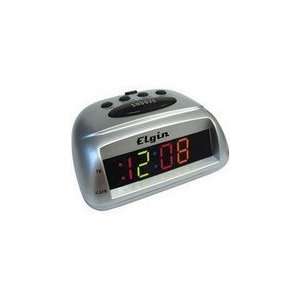  Geneva Clock Elgin LED Bedside Alarm Clock
