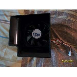  AVC 939 Aluminum Heat Sink & 2.75 Fan w/3 Pin Connector w 