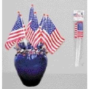    American Flag Mini Plastic 6pk Case Pack 72