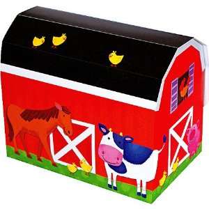   count Barnyard Farm Animal Birthday Party Favor Boxes Toys & Games