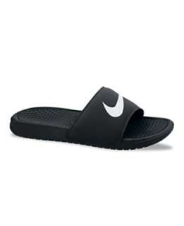 Nike Sandals, Benassi Swoosh Massage Slide   Sandals & Flip Flops 