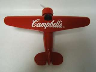 Die Cast Airplane Bank Campbells Limited Edition  