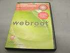 WEBROOT ANTIVIRUS SPY SWEEPER BRAND NEW 3 PCS  