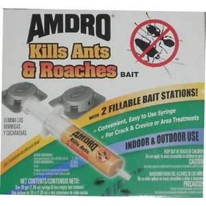  AMDRO 2PK Fillable Ant & Roach Bait Stations 100502297 