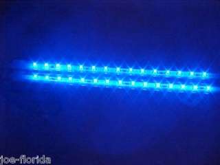 30 Blue LEDs Aquarium Lighting 2 Tubes 12 Inches Each  