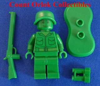 TOY STORY LEGO  Green Army Men G.I./GI MINIFIG 7595  