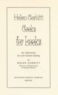 HELEN CORBITT COOKS FOR LOOKS COOKBOOK   Greenhouse Spa  