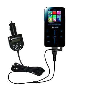 2nd Generation Audio FM Transmitter plus integrated Car Charger for 