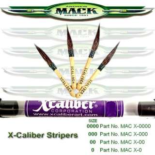 MACK PINSTRIPE/PINSTRIPING X CALIBER BRUSH Size X 0000  