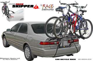NEW 2 BIKE RACK TRUNK HATCHBACK CAR SUV BICYCLE CARRIER (BC 9524 2TP 