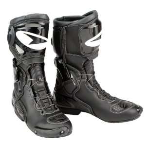  AXO Aragon Boots (Black, Size 11) Automotive