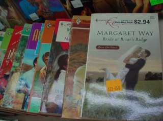 29 PB Book Lot MARGARET WAY Harlequin Romance FREE S+H 9780373182053 