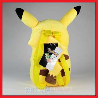18 Pokemon Pikachu Plush Doll Backpack   Bag Kids  