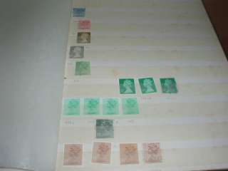 GB COLLECTION IN STOCKBOOK MINT & USED STAMPS  