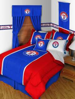 TEXAS RANGERS FULL Comforter & Sheets, MLB Bedding NEW  