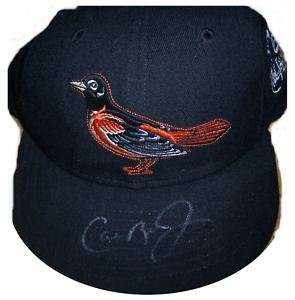 SIGNED ORIOLES CAL RIPKEN AUTOGRAPHED ALL STAR GAME HAT  