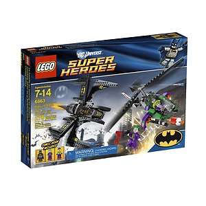 LEGO 6863 BATMAN BATWING BATTLE OVER GOTHAM CITY   DC UNIVERSE SUPER 